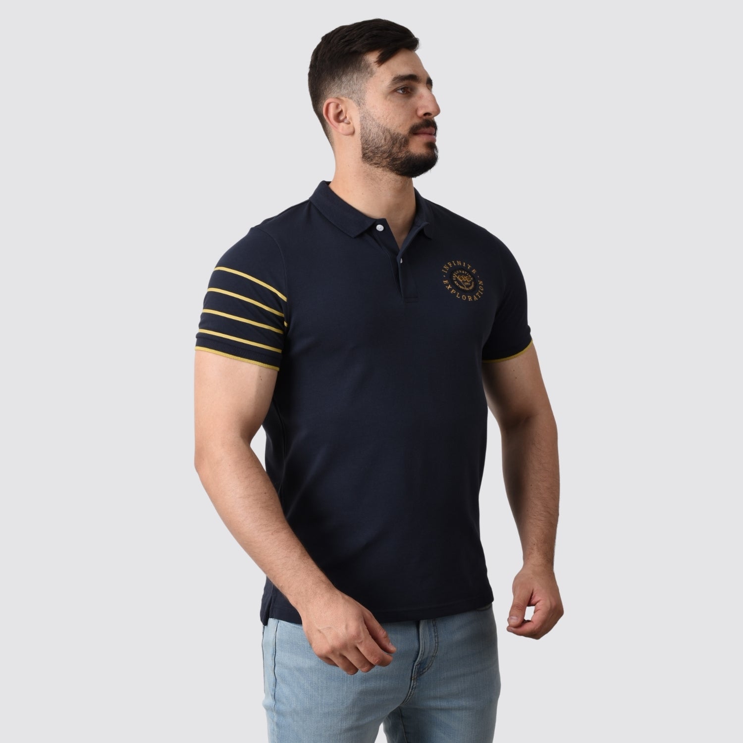 Men's Bold Embroidery Polo