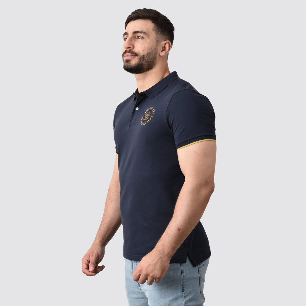 Men's Bold Embroidery Polo