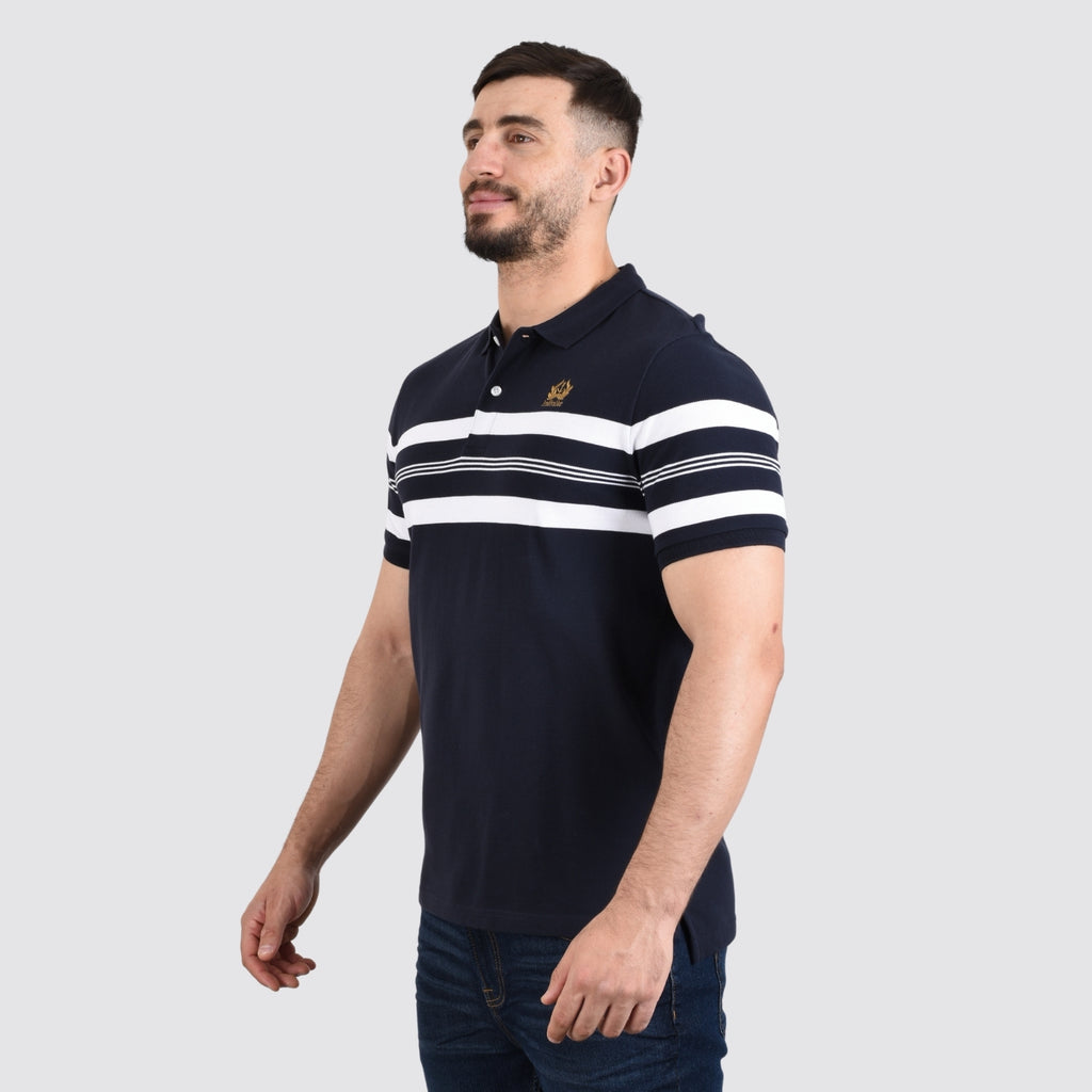 Men's Bold Embroidery Polo