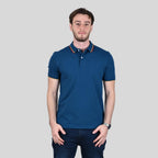 Men's Cotton Lycra Pique Slim Fit Polo