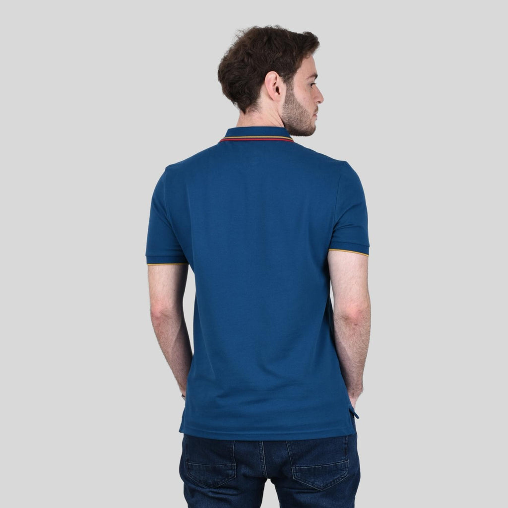 Men's Cotton Lycra Pique Slim Fit Polo