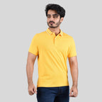 Men's Cotton Lycra Pique Slim Fit Polo
