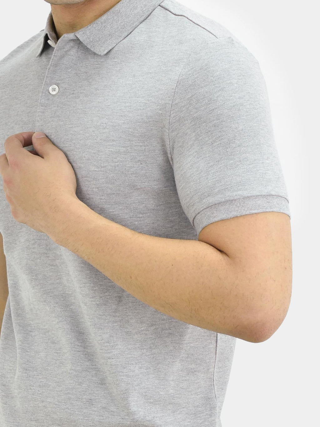 Men's Cotton Lycra Pique Slim Fit Polo