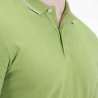 Men's Cotton Lycra Pique Slim Fit Polo