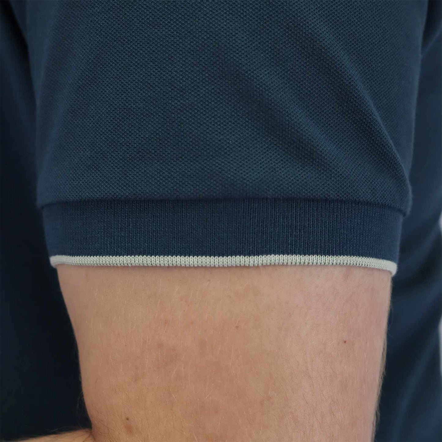 Men's Cotton Lycra Pique Slim Fit Polo