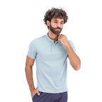 Giordano Men's Cotton Lycra Pique Slim Fit Polo-Green