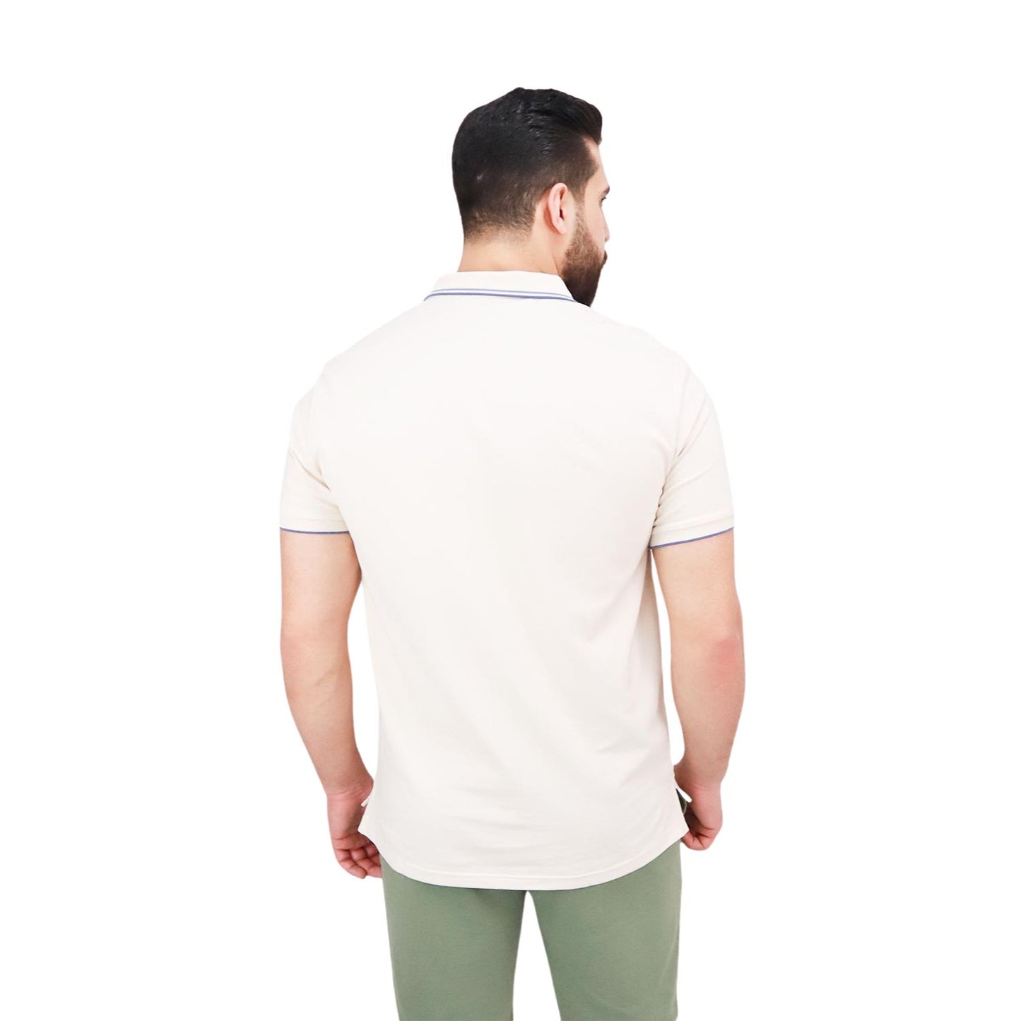 Men's Cotton Lycra Pique Slim Fit Polo