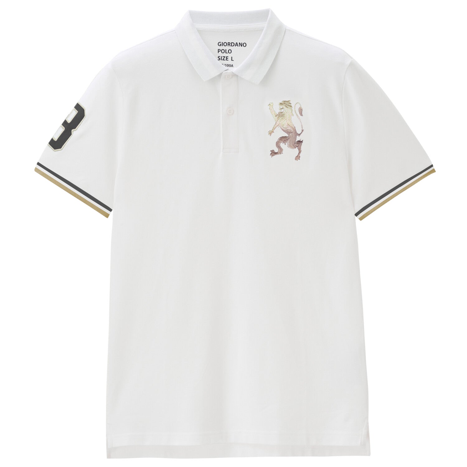 Men's 3D Bold Lion Polo