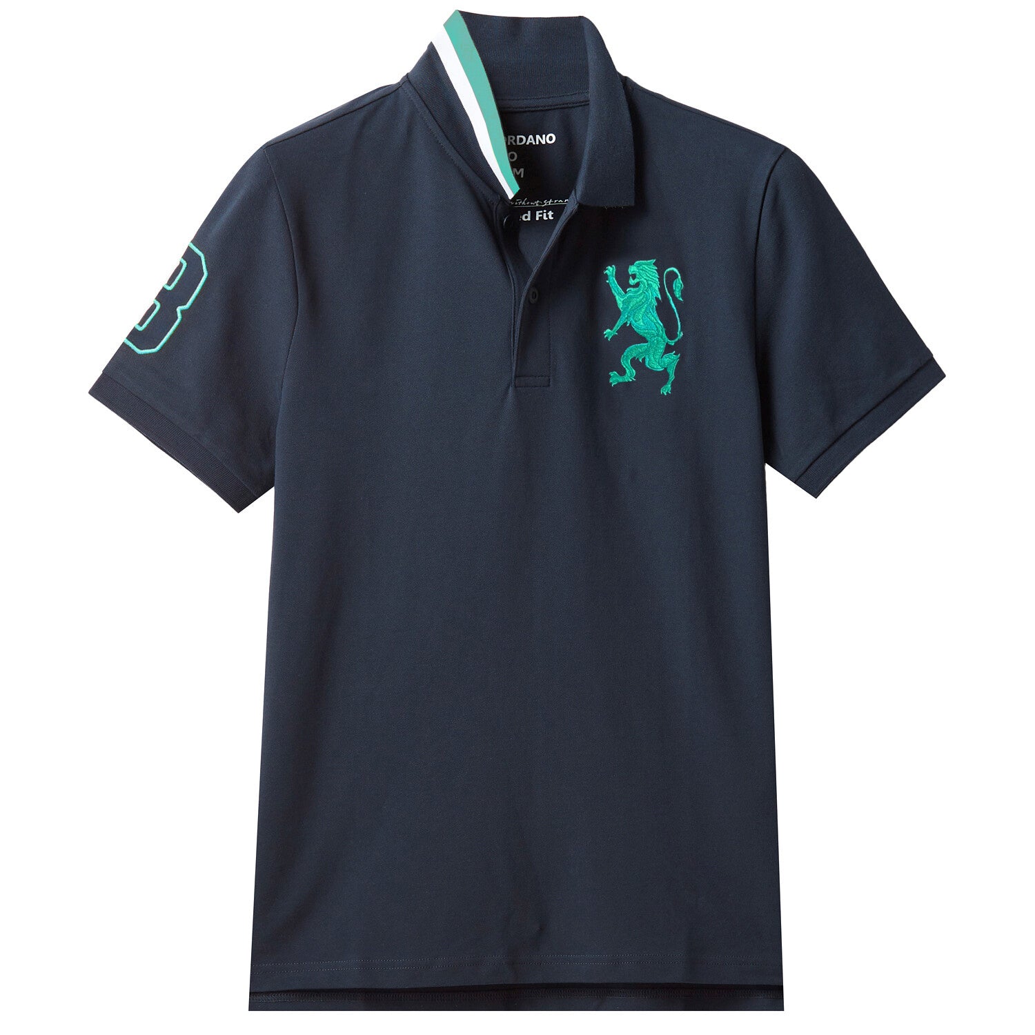 Men's 3D Bold Lion Polo