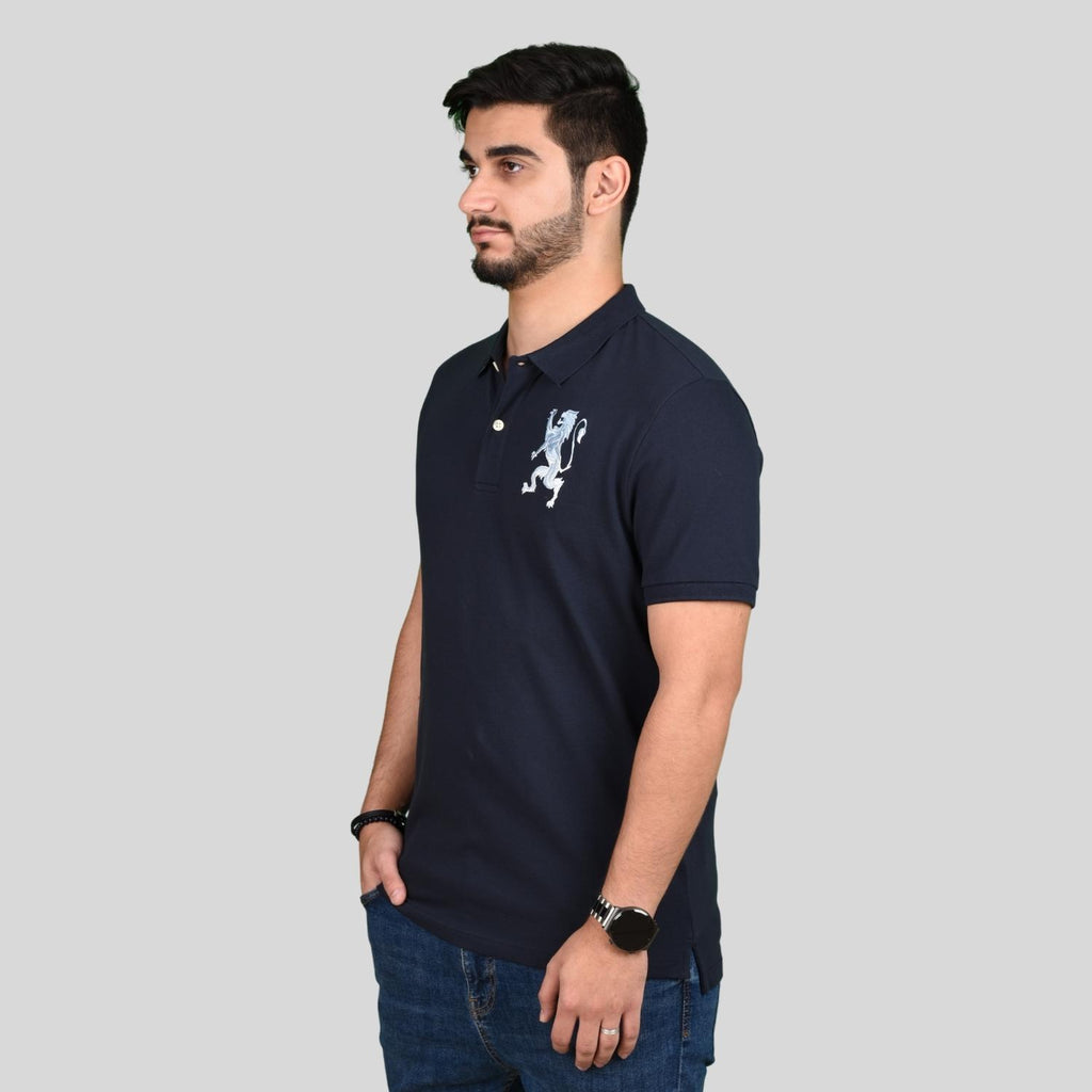 Men's 3D Bold Lion Polo