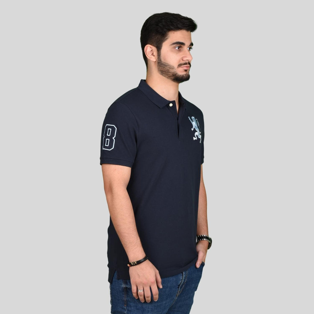Men's 3D Bold Lion Polo