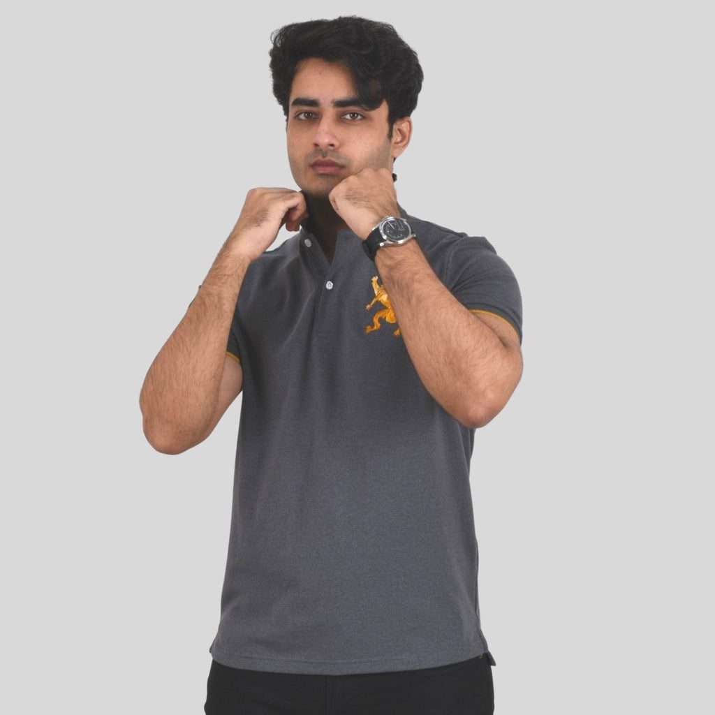 Men's 3D Bold Lion Polo