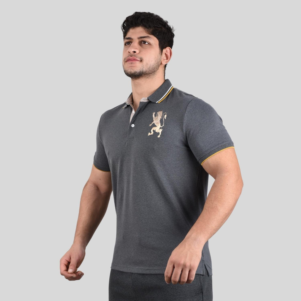 Men's 3D Bold Lion Polo