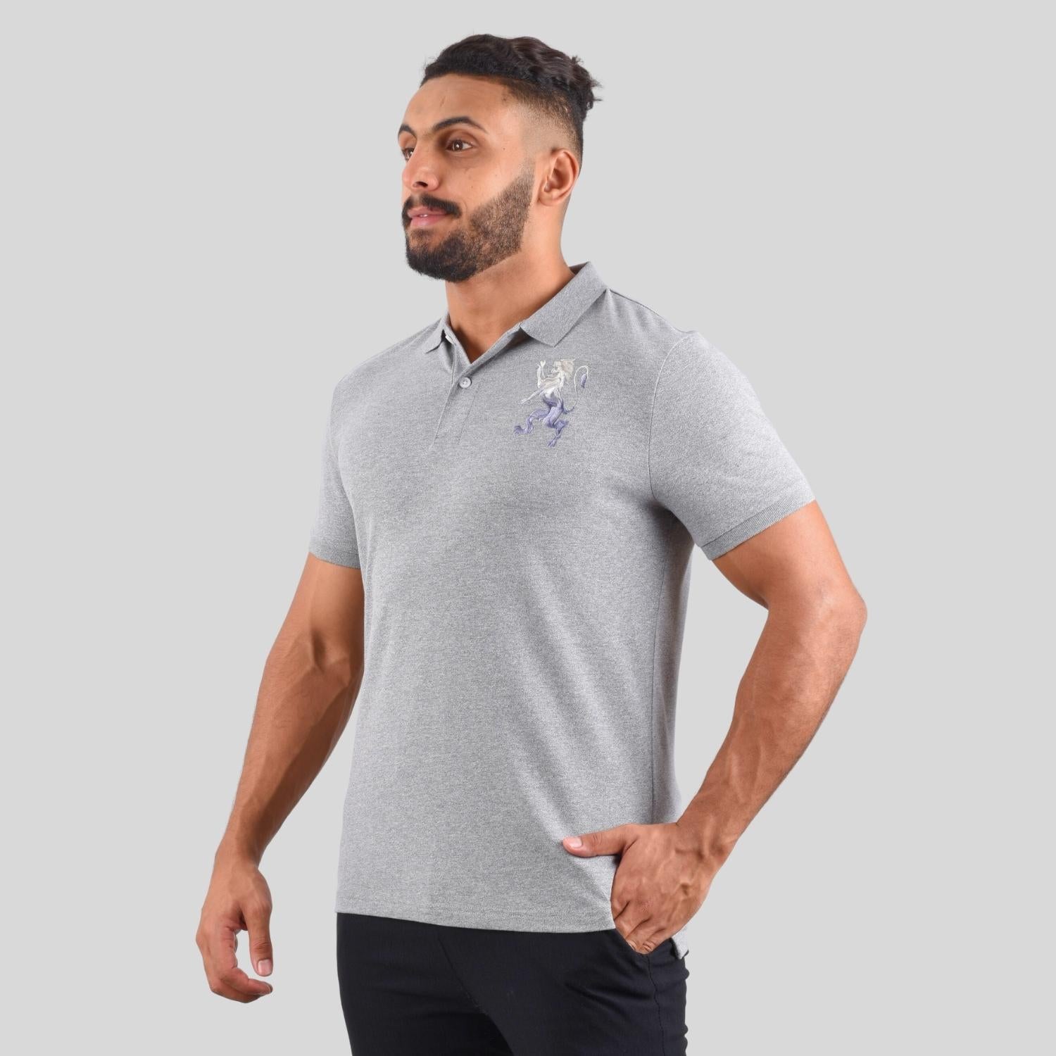 Men's 3D Bold Lion Polo