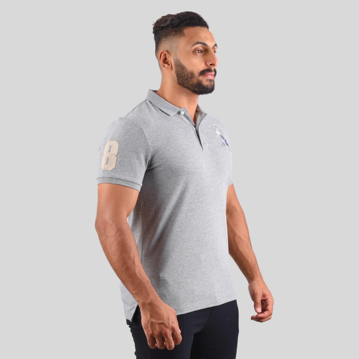 Men's 3D Bold Lion Polo