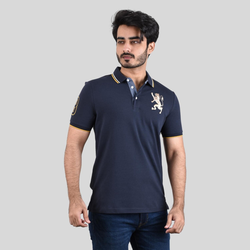 Men's 3D Bold Lion Polo
