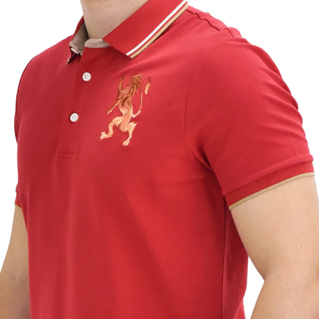 Men's 3D Bold Lion Polo
