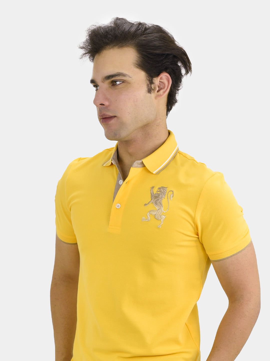 Men's 3D Bold Lion Polo