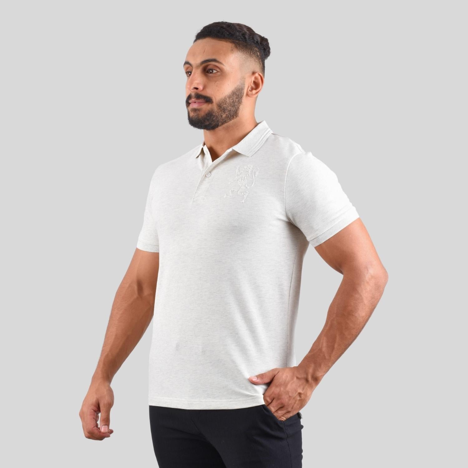 Men's 3D Bold Lion Polo