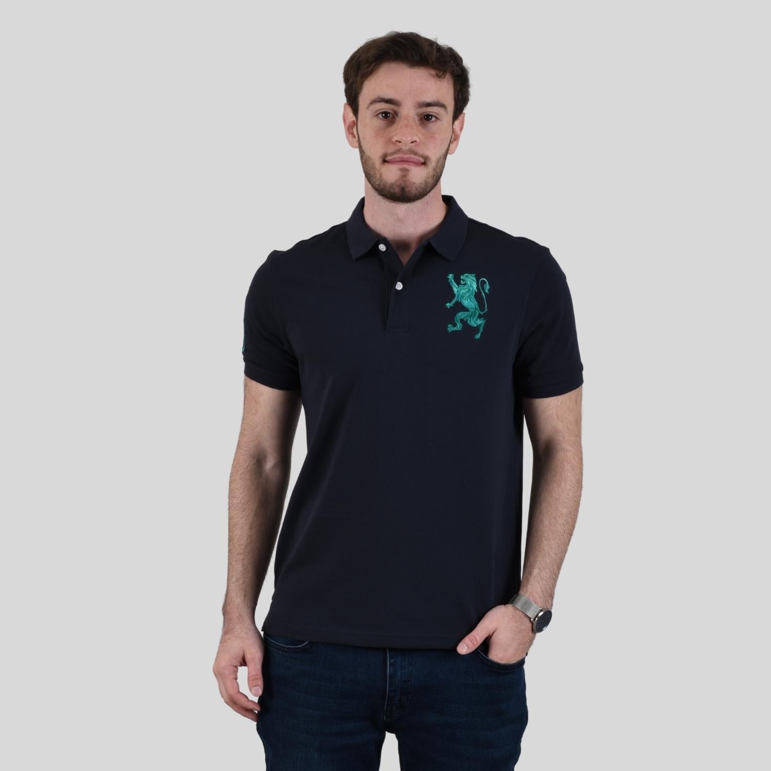 Men's 3D Bold Lion Polo