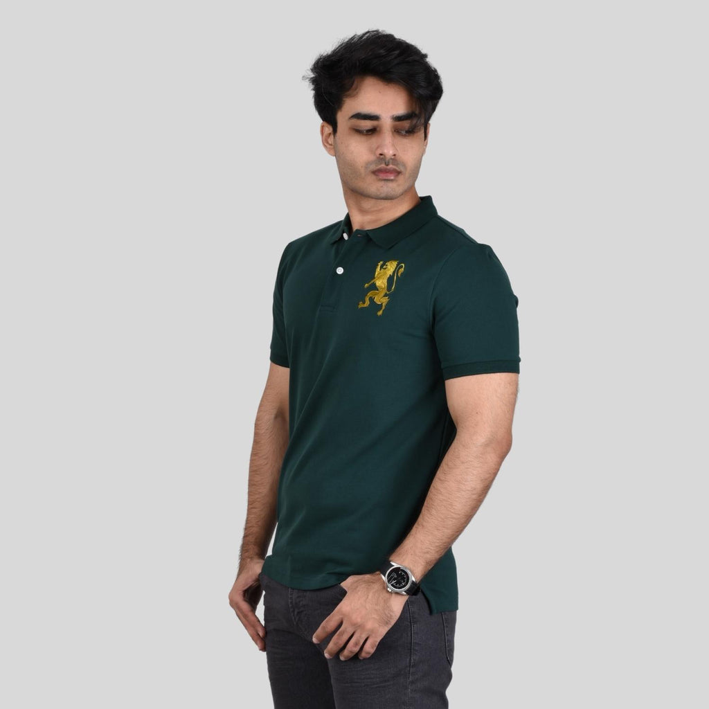 Men's 3D Bold Lion Polo