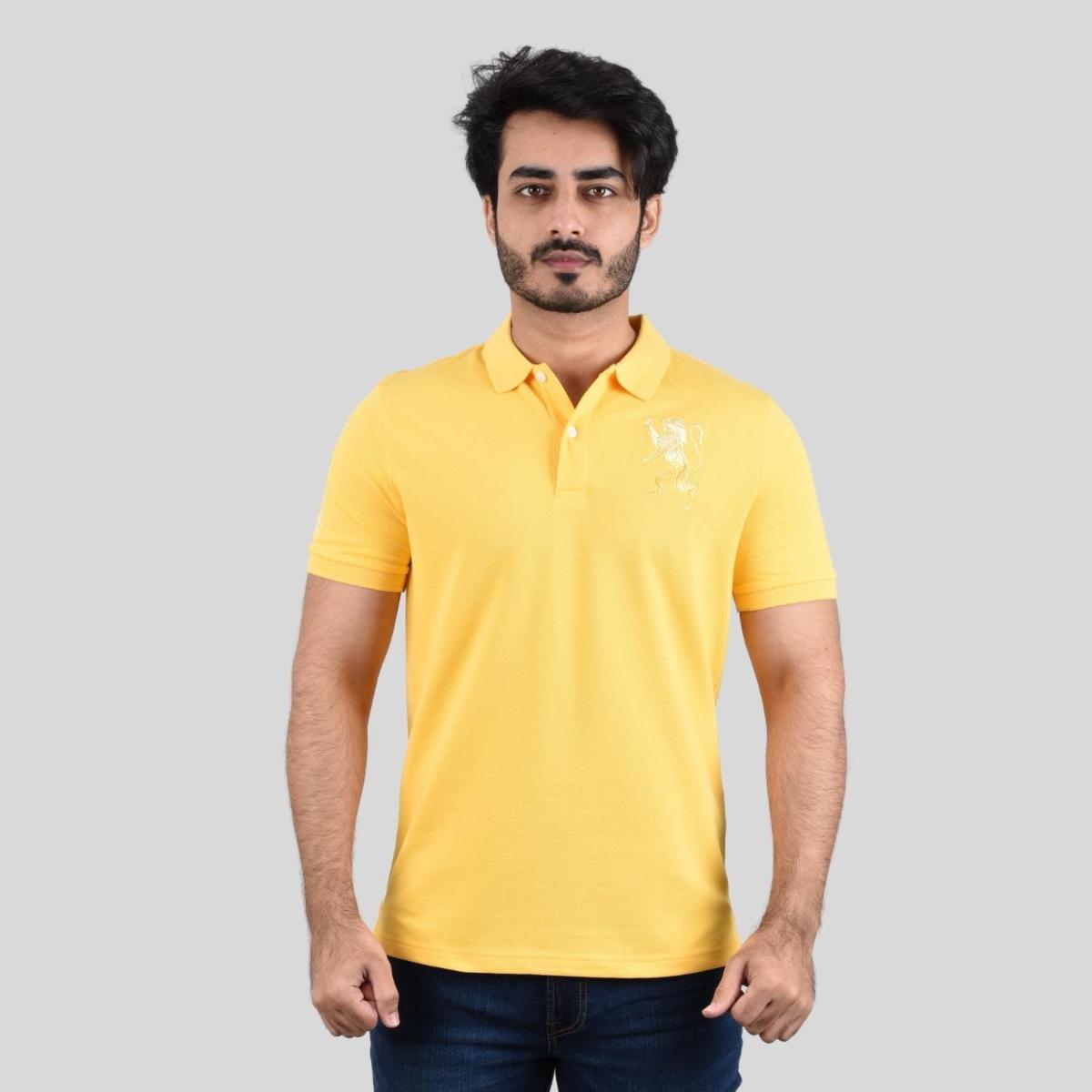 Men's 3D Bold Lion Polo