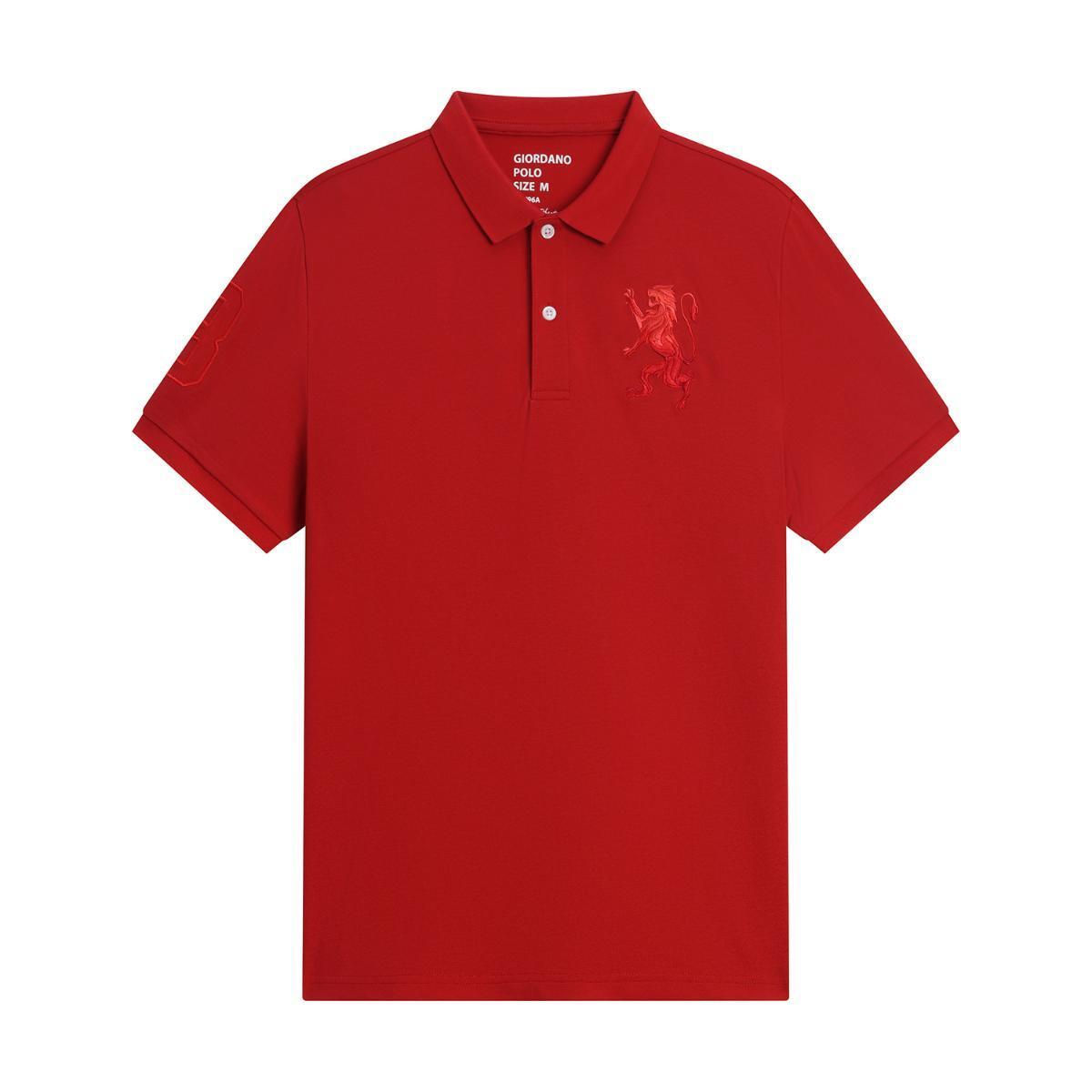 Men's 3D Bold Lion Polo