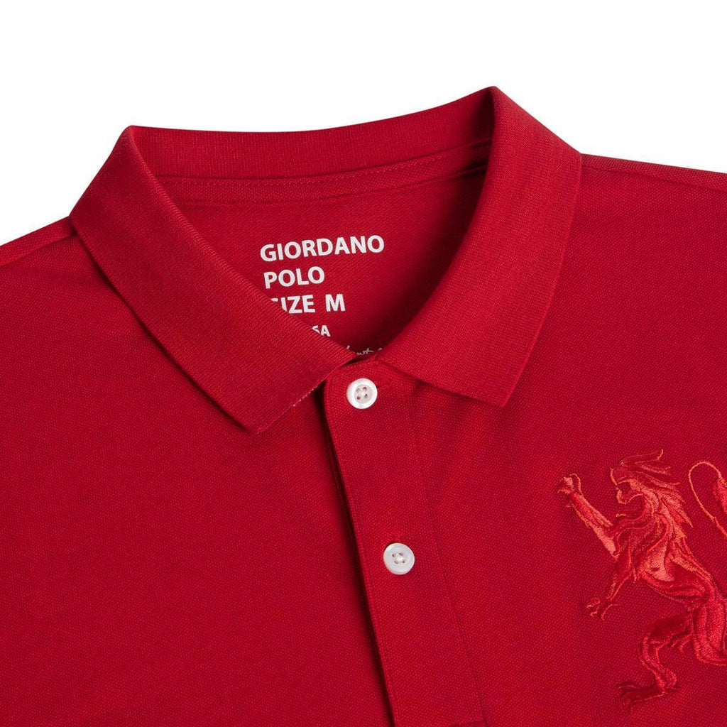 Men's 3D Bold Lion Polo