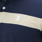 Men's Cotton Blend Stripe Short Sleeve Polo