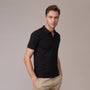 Giordano Men's G-Motion Solid Polo-Black