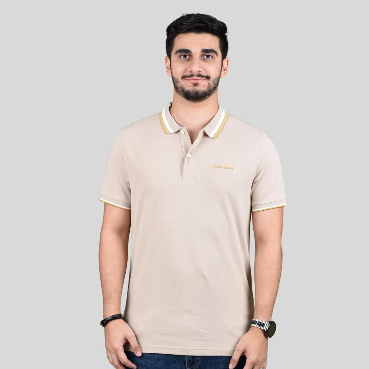 Men's Slim Fit Cotton Polo Shirt With Sailboat Embroidery