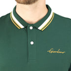 Men's Slim Fit Cotton Polo Shirt With Sailboat Embroidery