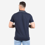 Men's Slim Fit Cotton Polo Shirt With Sailboat Embroidery