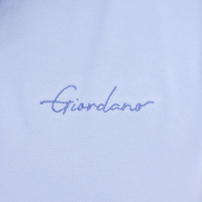 Men's Slim Fit Cotton Polo Shirt With Sailboat Embroidery