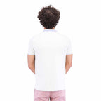 قميص بولو رجالي من القطن بقصّة Slim Fit مع تطريز على شكل قارب شراعي