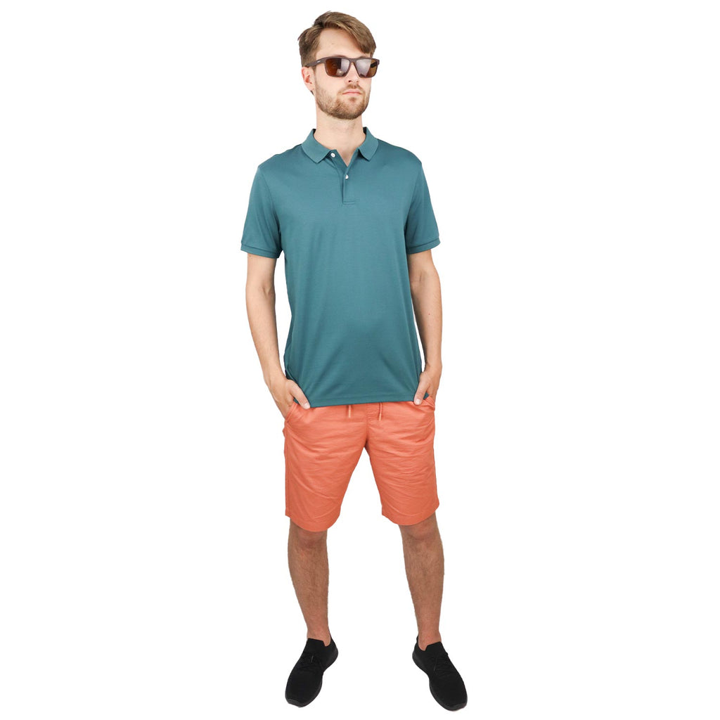 Men's Liquid Touch Polo: Slim Fit Comfort & Lasting Color
