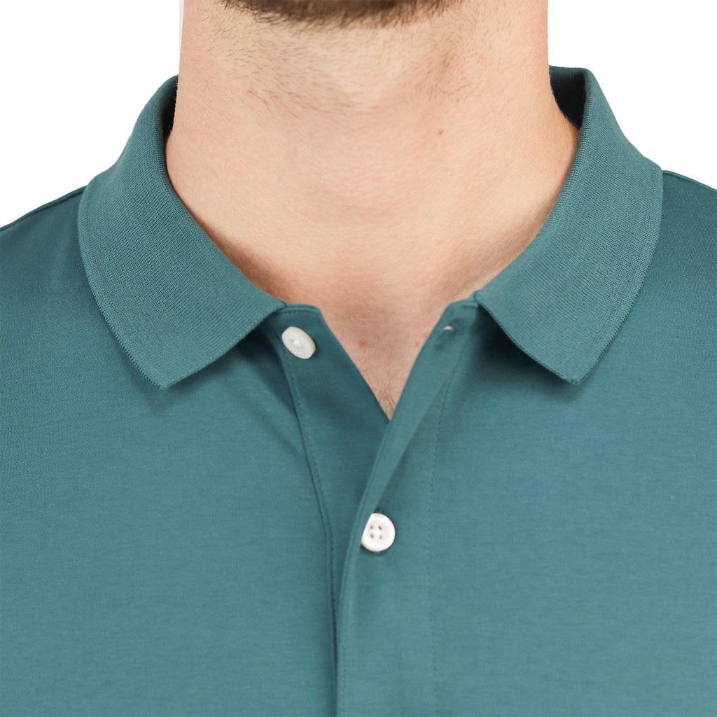 Men's Liquid Touch Polo: Slim Fit Comfort & Lasting Color