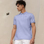 Giordano Men's Liquid Touch Polo: Slim Fit Comfort & Lasting Color-Purple