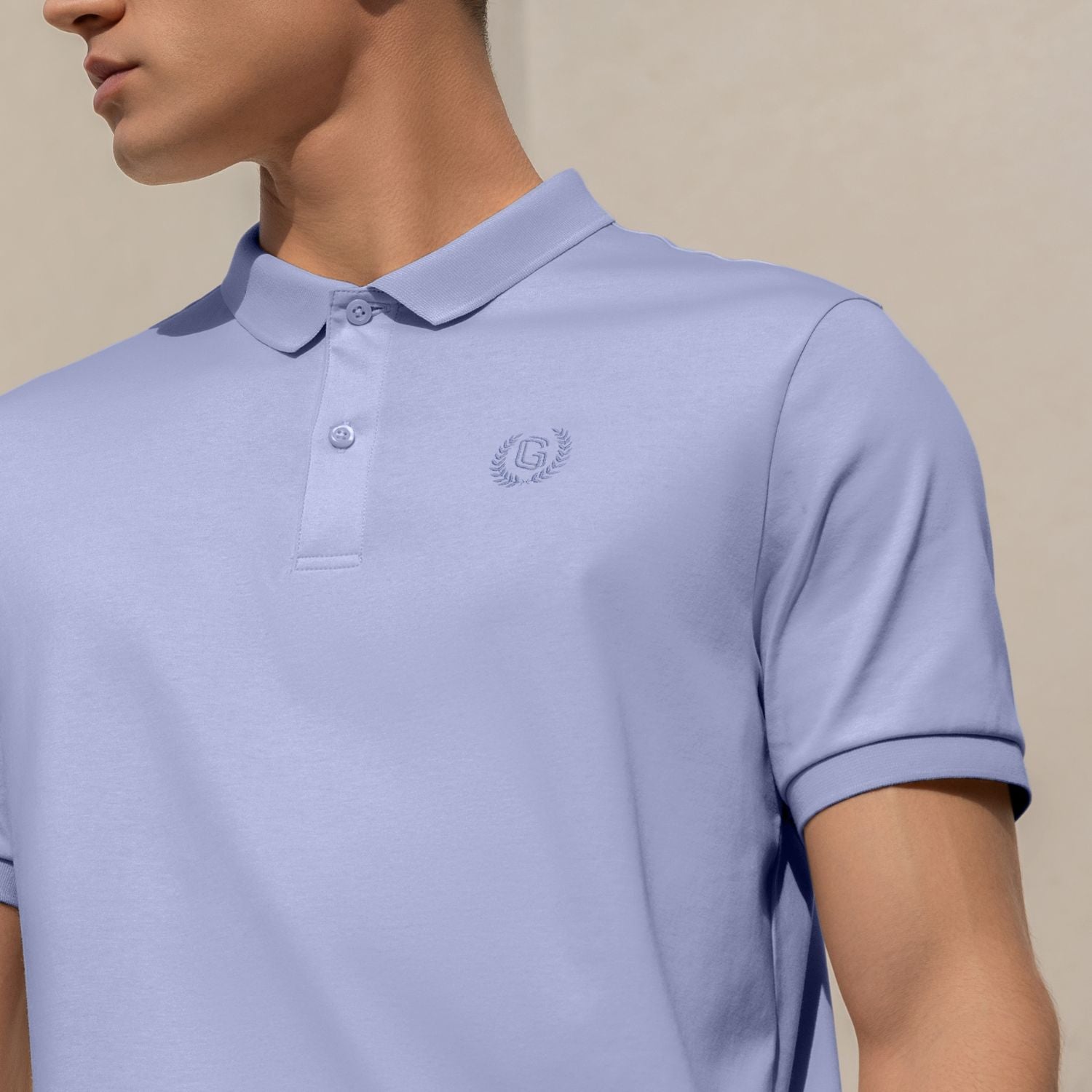 Men's Liquid Touch Polo: Slim Fit Comfort & Lasting Color