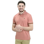 Giordano Men's Performance Polo-Pink