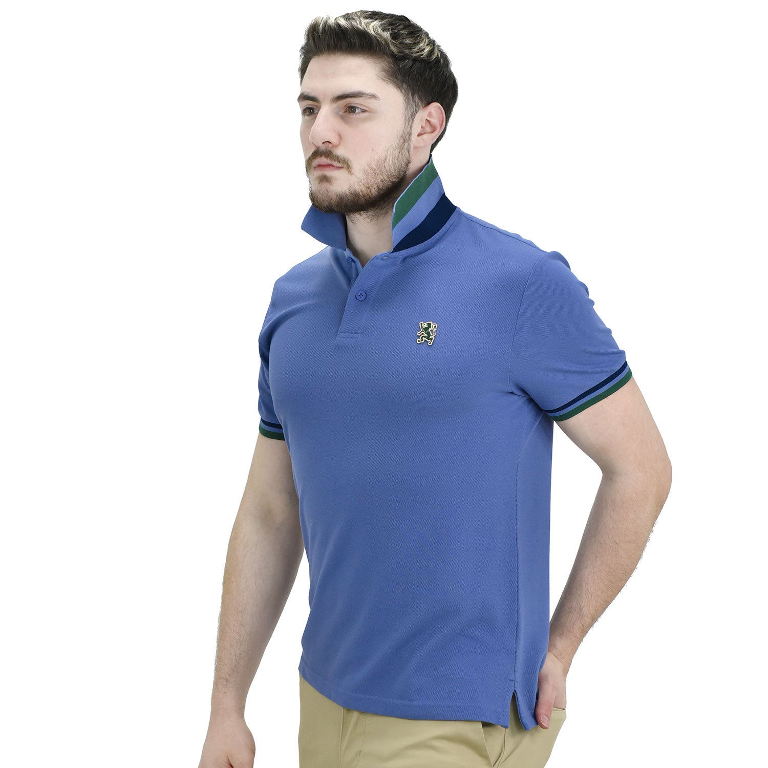 Giordano Men's Performance Polo-Purple