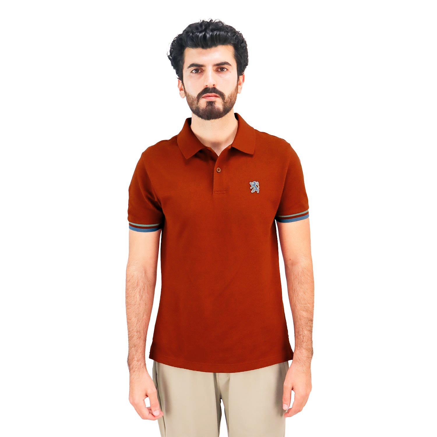 Giordano Men's Performance Polo-Red