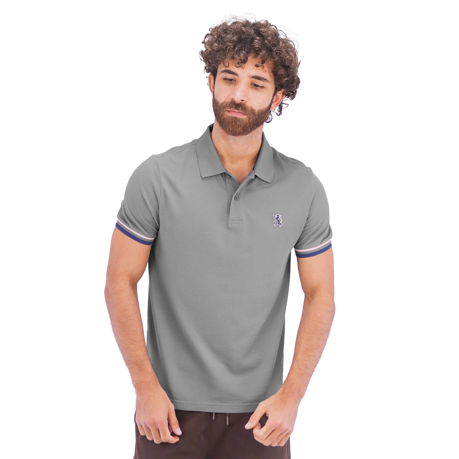Giordano Men's Performance Polo-Grey
