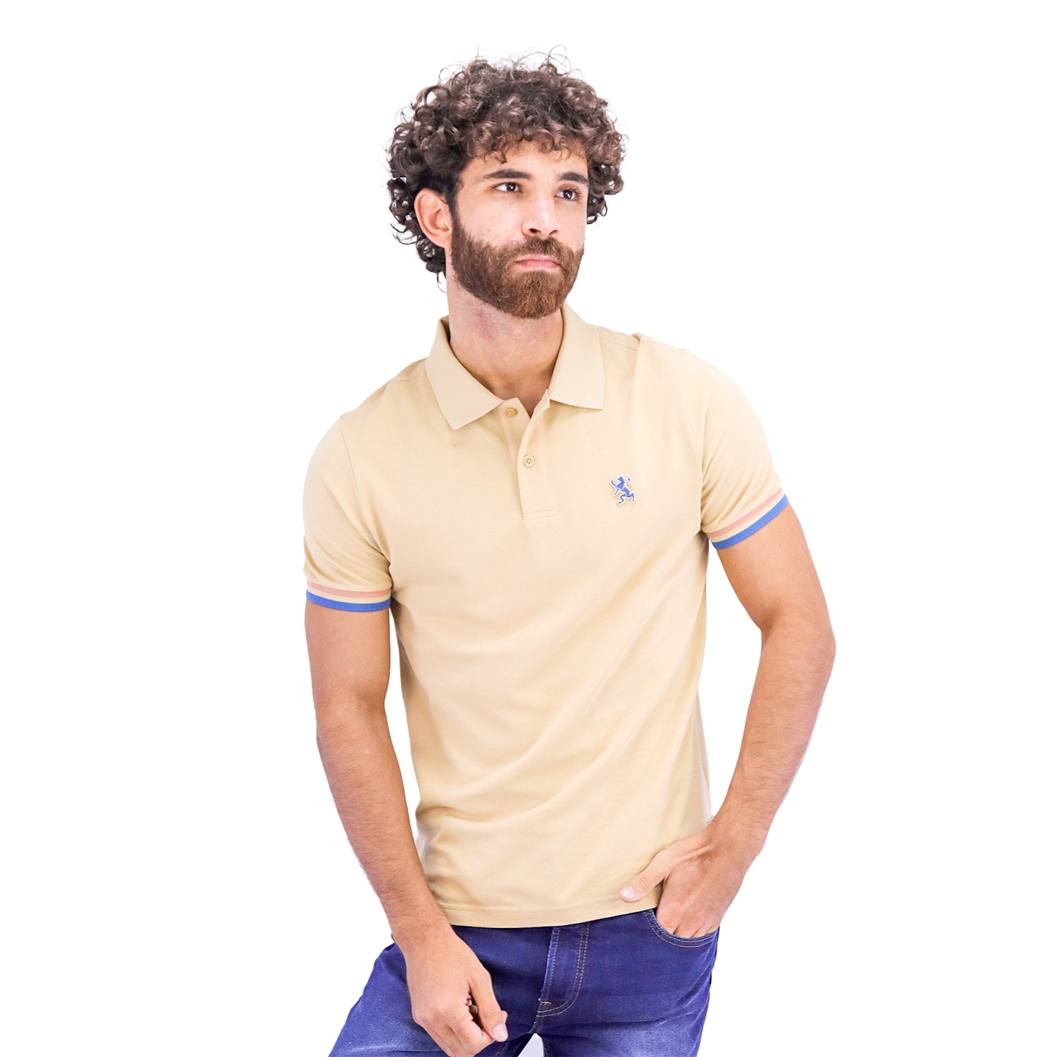 Giordano Men's Performance Polo-Yellow