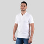 Giordano Men's 3D Lion Polo-White