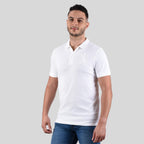 Giordano Men's 3D Lion Polo-White