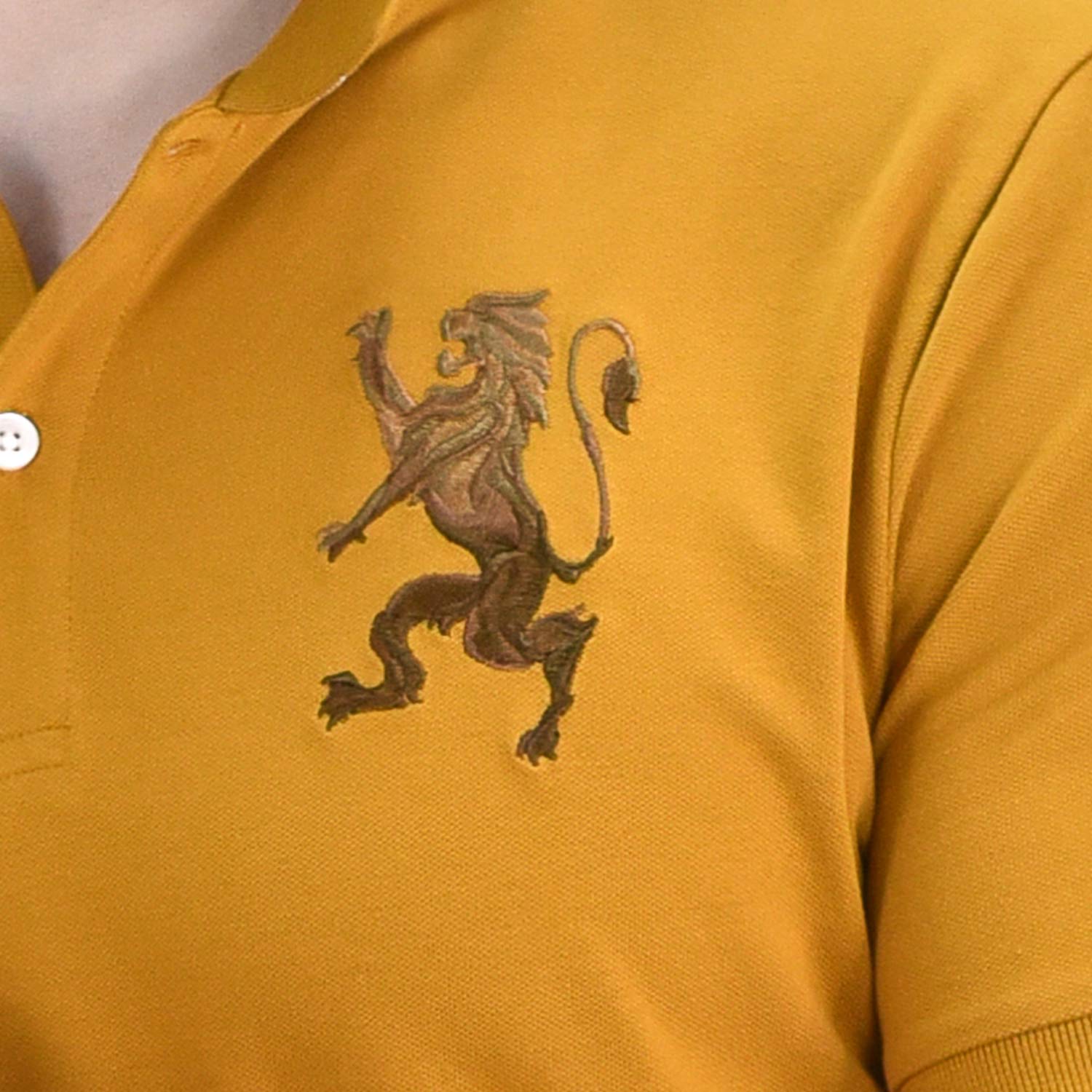 Men's 3D Lion Polo