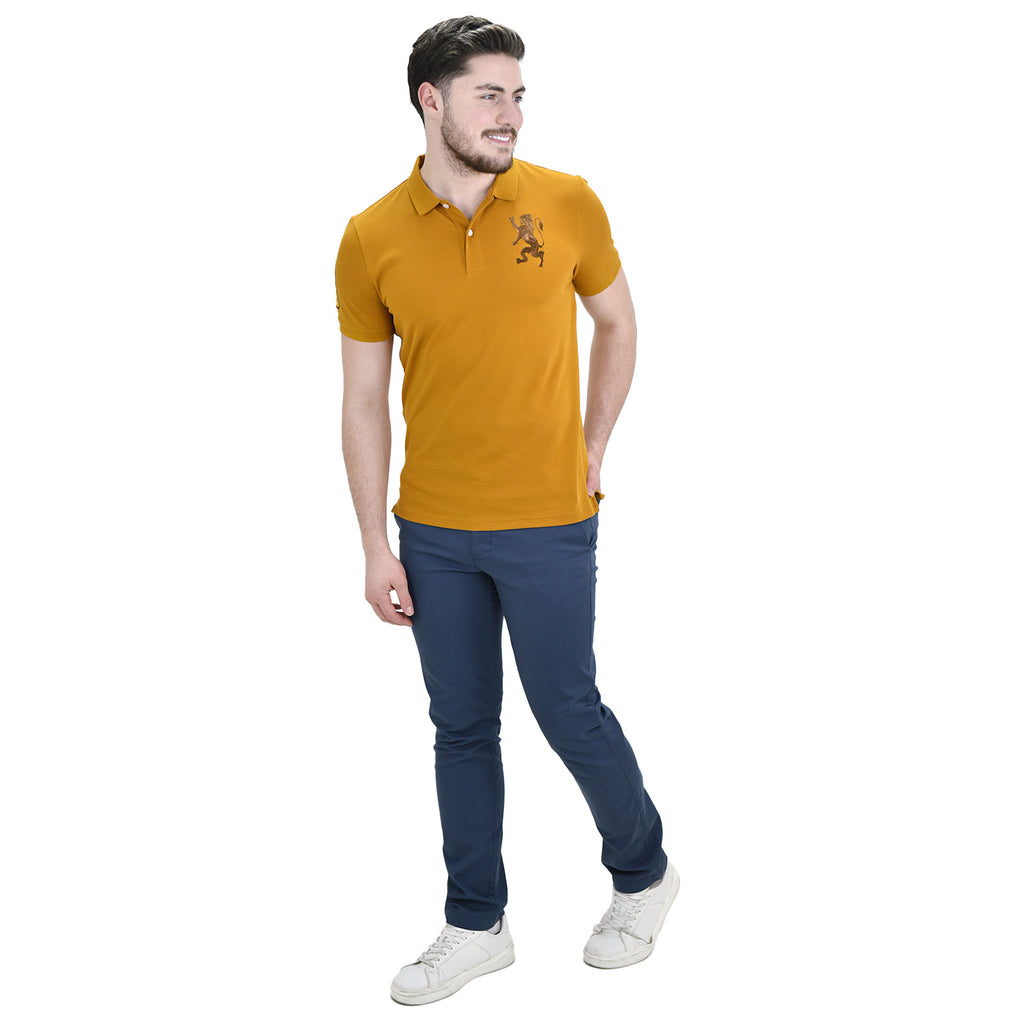 Men's 3D Lion Polo