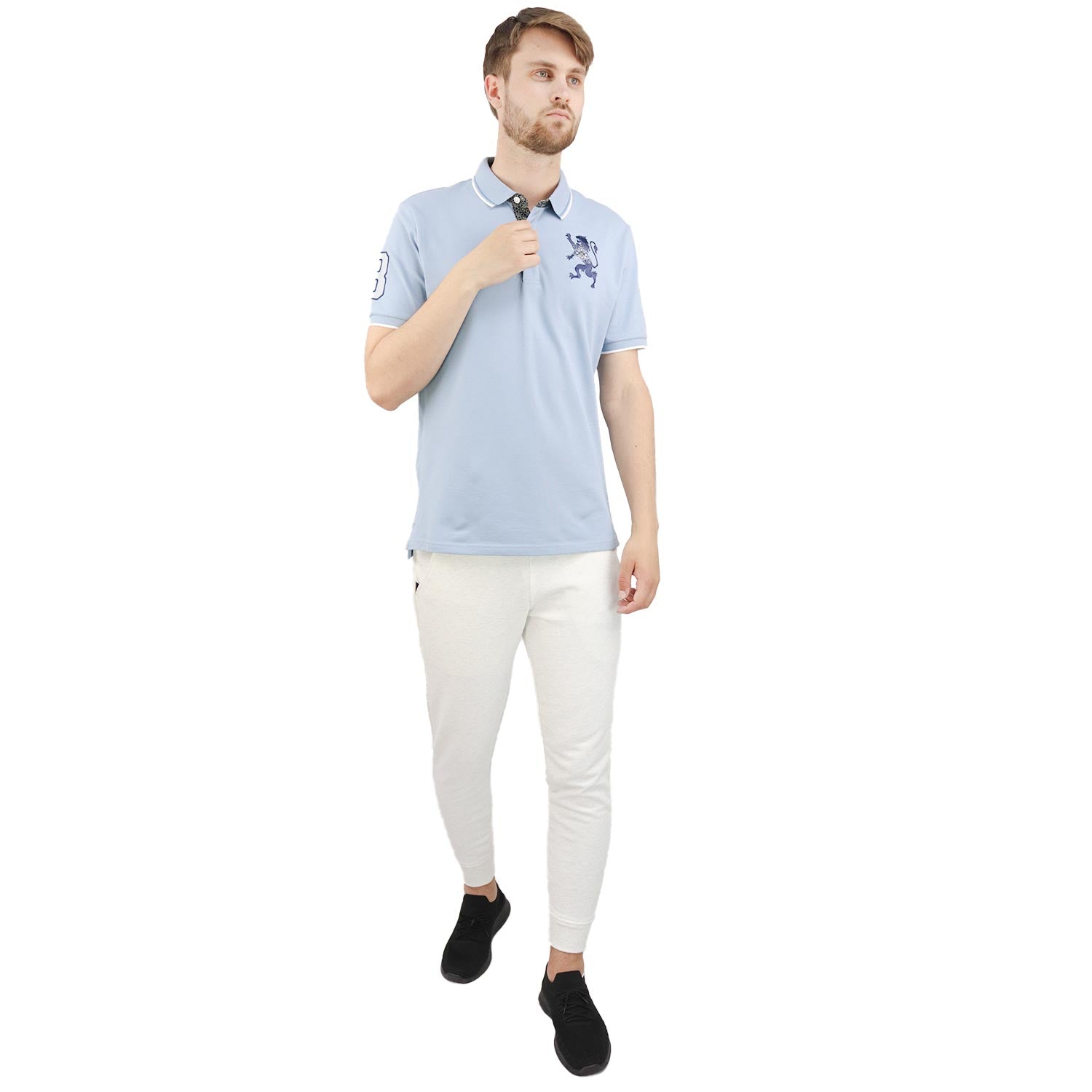 Men's 3D Lion Polo