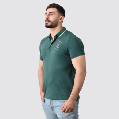 Men's 3D Lion Polo